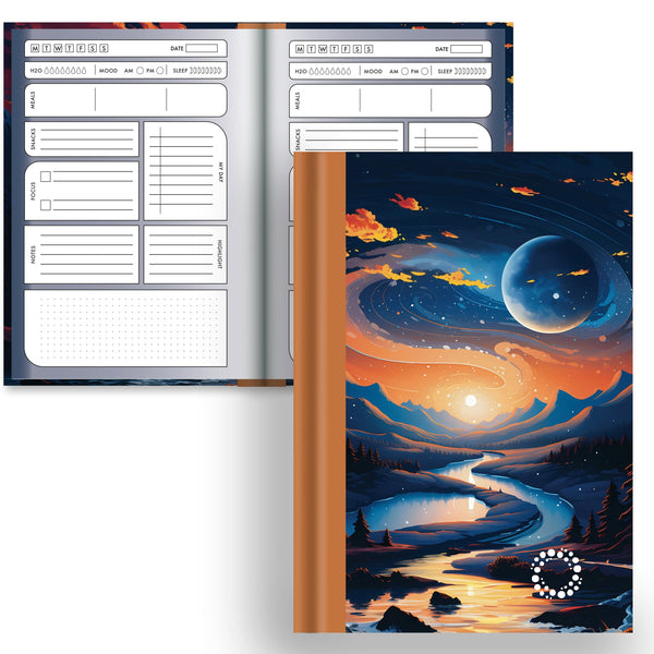 Wilderness - A5 Hardback Notebook - Planner & Dot