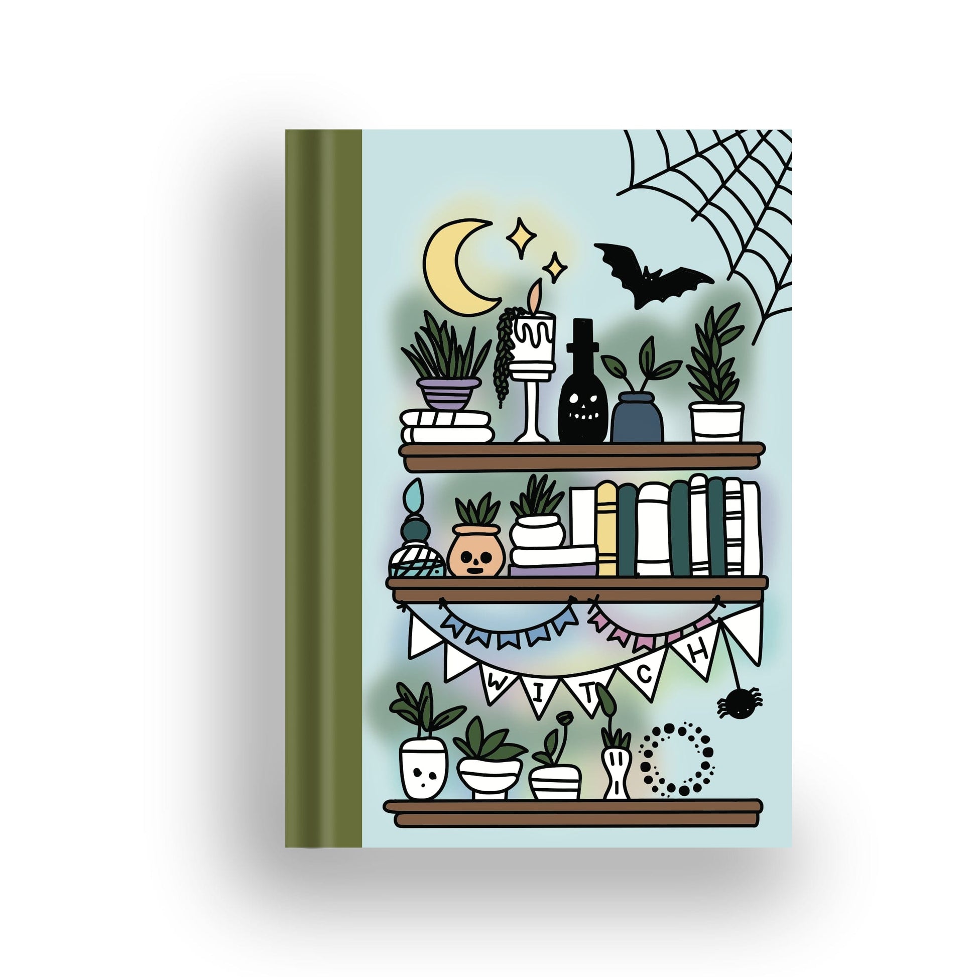 Salem - A5 Hardback Notebook - Dot Grid