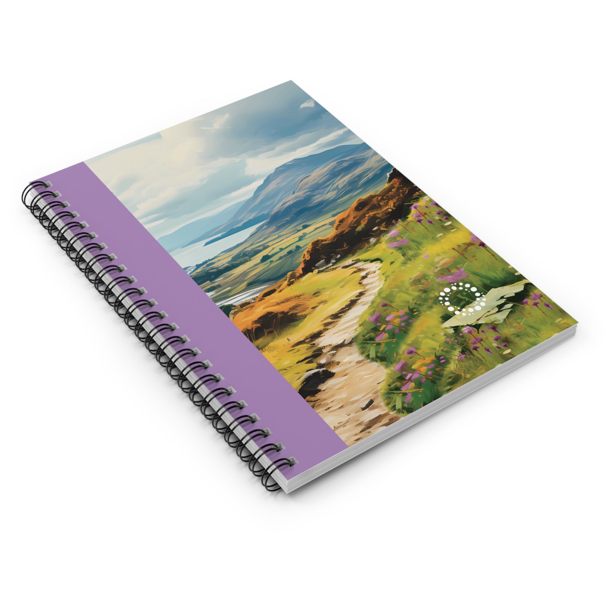 Glens Wire-O A5 Notebook - 120 lined pages