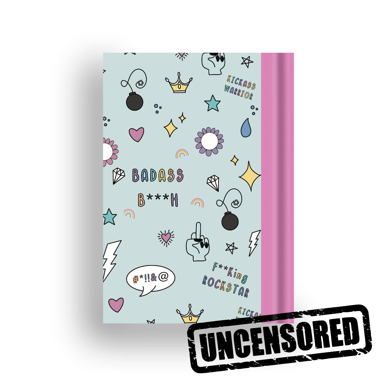 Inner Fire Rude edition notebook back cover