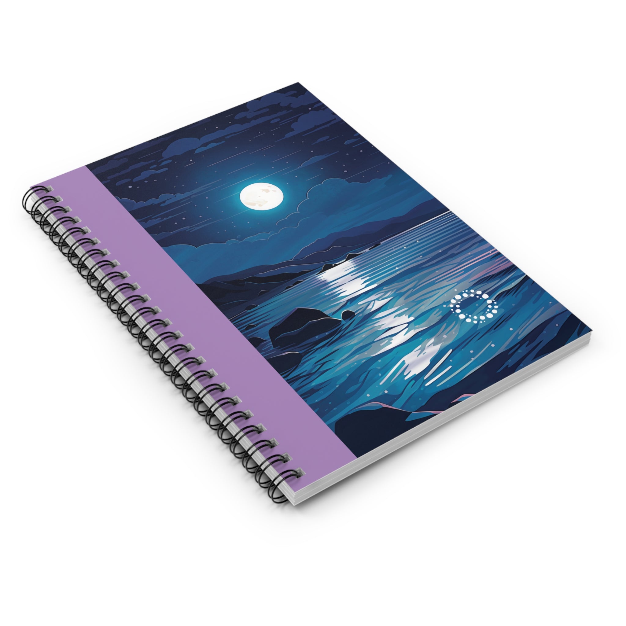 Serenity Wire-O A5 Notebook - 120 lined pages