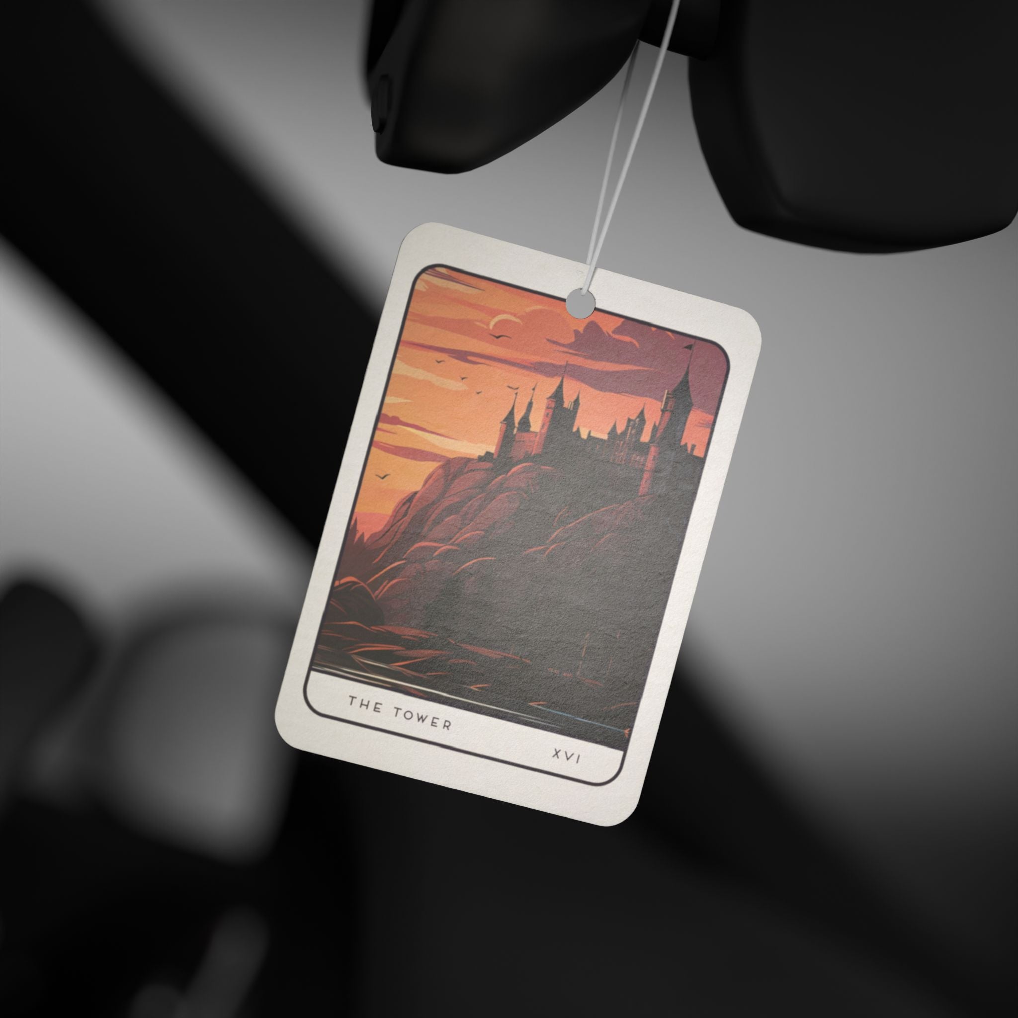 The Tower - Tarot Air Freshener