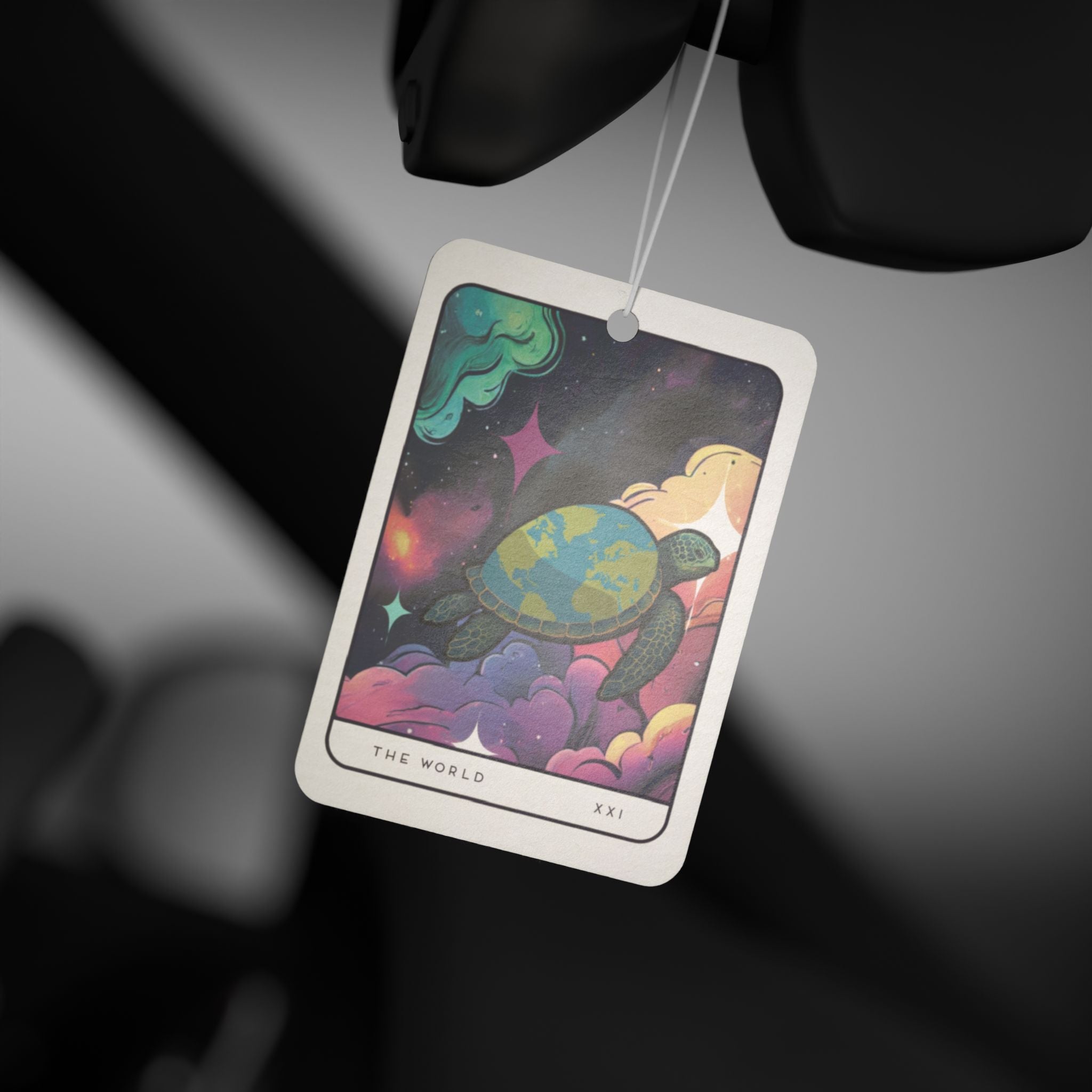 The World - Tarot Air Freshener